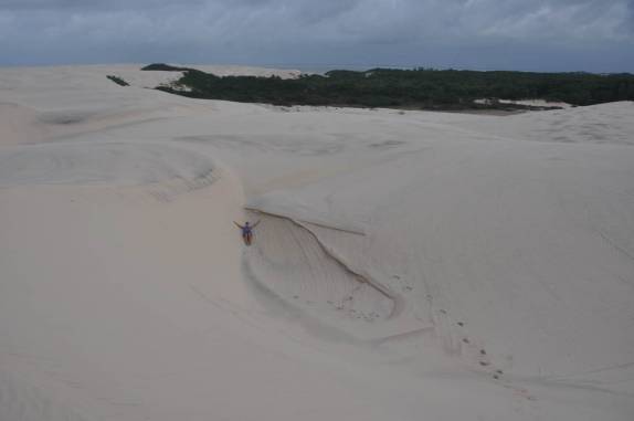 Nas dunas da Ilha de Lençóis, nas Reentrâncias Maranhenses - MA